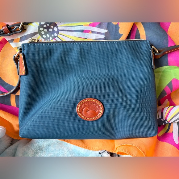 Dooney & Bourke Classic Navy Blue Crossbody Bag - Picture 4 of 15